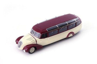 Immagine di MERCEDES O3750 STRAMILINE BUS 1936 IVORY/RED 1:43