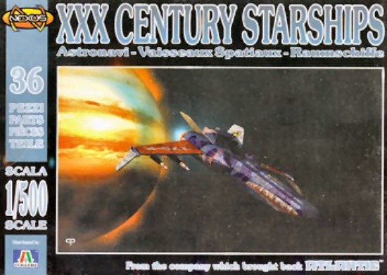 Immagine di XXX CENTURY STARSHIPS KIT 1:500