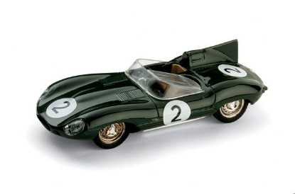 Immagine di JAGUAR D TYPE N.2 RETIRED ACCIDENT LE MANS 1956 FRERE-TITTERINGTON 1:43