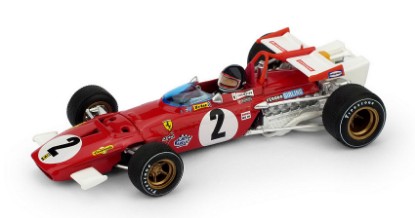 Immagine di FERRARI 312B JACKY ICKX 1970 N.2 ITALY GP W/PILOTE 1:43