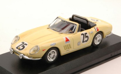 Immagine di FERRARI 275 GTB 4 SPIDER N.25 17th SEBRING 1967 MC CLUGGAGE-ROLLO 1:43