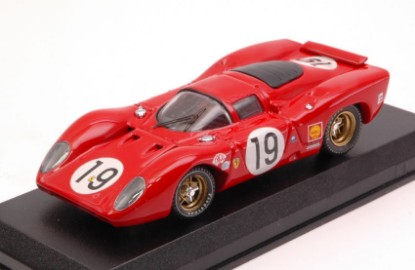 Immagine di FERRARI 312 P COUPE  N.19 ACCIDENT (FIRE) LM 1969 AMON-SCHETTY 1:43