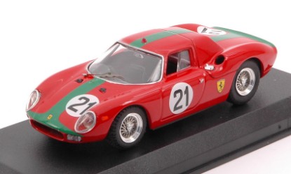 Immagine di FERRARI 250 LM N.21 8th MONZA 1966 DE SIEBENTHAL-PLEIXINHO 1:43