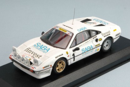 Immagine di FERRARI 308 GTB N.1 TARGA FLORIO 1983 TONY-RADAELLI 1:43