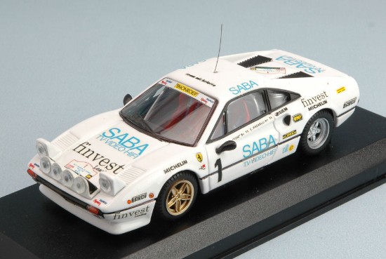 Immagine di FERRARI 308 GTB N.1 TARGA FLORIO 1983 TONY-RADAELLI 1:43