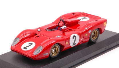 Immagine di FERRARI 312 P SPYDER N.2 ACCIDENT MONZA 1969 P.RODRIGUEZ-P.SCHETTY 1:43