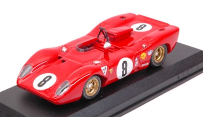 Immagine di FERRARI 312 P SPIDER N.8 2nd 1000 KM SPA 1969 RODRIGUEZ-PIPER 1:43
