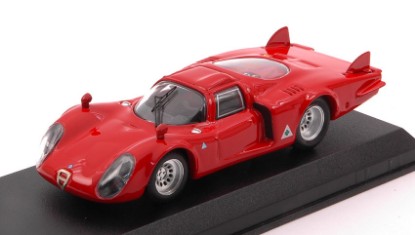 Immagine di ALFA ROMEO 33.2 CODA LUNGA 1968 RED 1:43