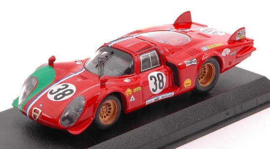 Immagine di ALFA ROMEO 33/2 N.38 32th LM 1969 GOSSELIN-BOURGOIGNE 1:43