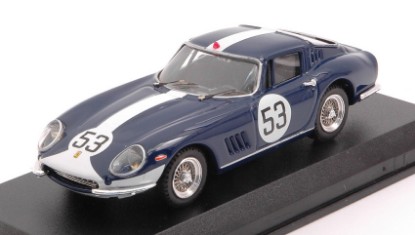 Immagine di FERRARI 275 GTB N.53 14th 1000 KM MONZA 1967 VESTEY-GASPAR 1:43