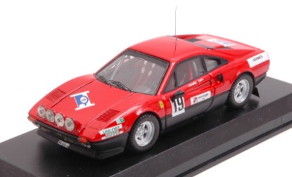 Immagine di FERRARI 308 GTB N.19 RALLY ST.CERGUE 1982 C.JAQUILLARD 1:43