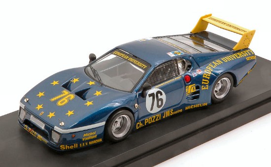 Immagine di FERRARI 512 BB N.76 10th LM 1980 XHENCEVAL-DIEUDONNE -REGOUT 1:43