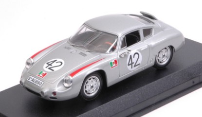 Immagine di PORSCHE ABARTH N.42 6th TARGA FLORIO 1962 H.HERRMANN-H.LINGE 1:43