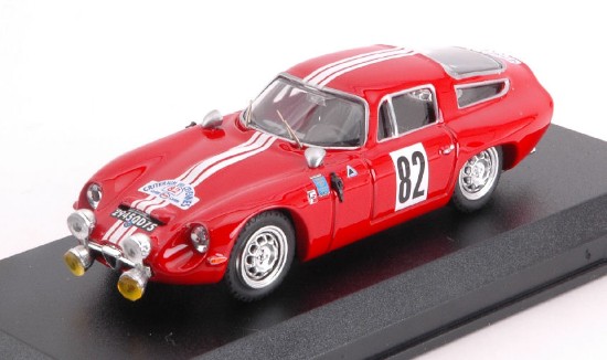 Immagine di ALFA ROMEO TZ1 N.82 WINNER CRITERIUM DES CEVENNES 1965 J.ROLLAND 1:43