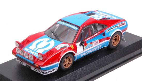 Immagine di FERRARI 308 GR.4 N.1 2nd TARGA FLORIO 1982 ANDRUET-"BICHE" 1:43