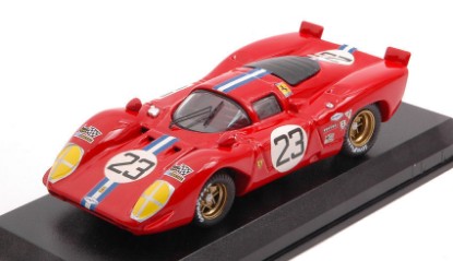 Immagine di FERRARI 312 P COUPE  N.23 SEBRING 1970 CHINETTI JR.-ADAMOWICZ 1:43