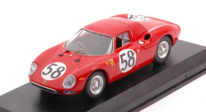 Immagine di FERRARI 250 LM N.A.R.T. N.58 LM 1964 J.RINDT-D.PIPER 1:43