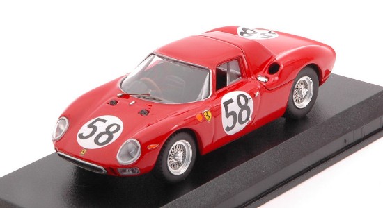 Immagine di FERRARI 250 LM N.A.R.T. N.58 LM 1964 J.RINDT-D.PIPER 1:43