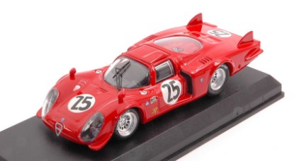 Immagine di ALFA ROMEO 33.2 N.25 ACCIDENT 24H DAYTONA 1969 DIBOS-CALABATTISTI 1:43