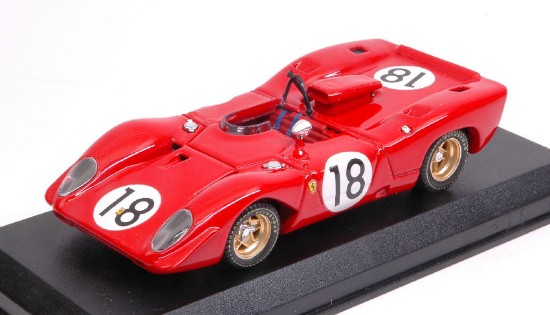 Immagine di FERRARI 312P SPYDER N.18 LE MANS TEST 1967 BRAMBILLA-SCHETTY 1:43