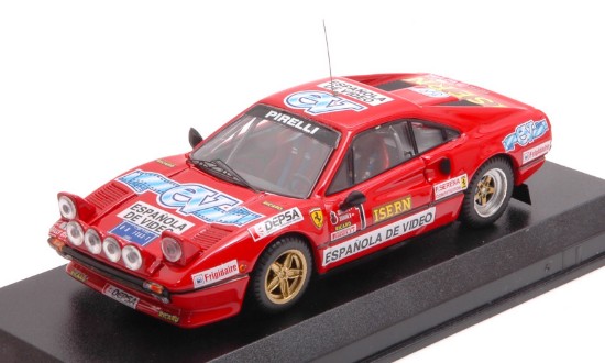 Immagine di FERRARI 308 GTB N.1 RALLY DI SPAGNA 1984 ZANINI-OSONA 1:43