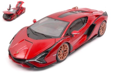 Immagine di LAMBORGHINI SIAN FKP 37 2019 METALLIC RED 1:18