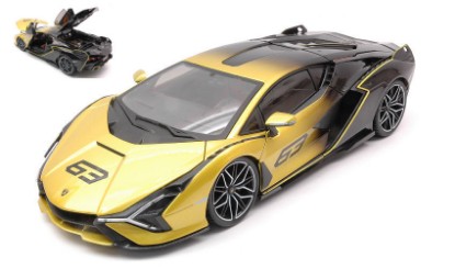 Immagine di LAMBORGHINI SIAN FKP 37 N.63 YELLOW FADE COLOUR 2020 1:18