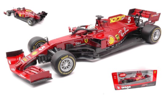 Immagine di FERRARI F1 SF1000 N.5 1000th TUSCANY GP 2020 SEBASTIAN VETTEL 1:18