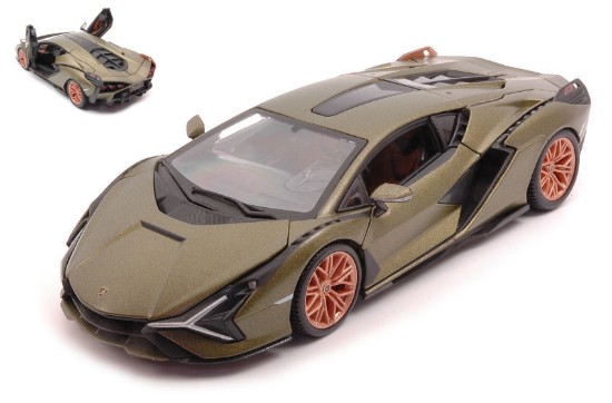 Immagine di LAMBORGHINI SIAN FKP 37 METALLIC GREEN 1:24