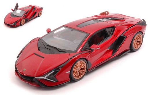 Immagine di LAMBORGHINI SIAN FKP 37 METALLIC RED 1:24