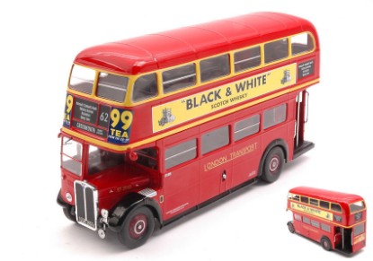 Picture of AEC REGENT III RT 1939 RED-BLACK-WHITE 1:43