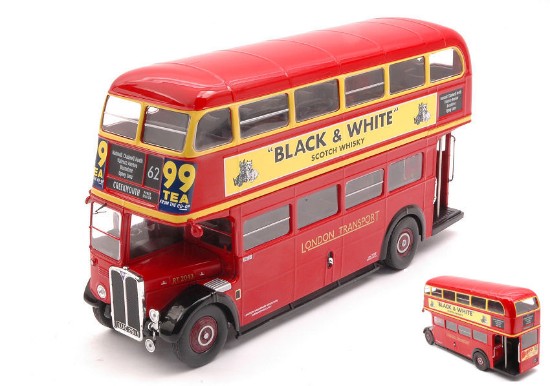 Immagine di AEC REGENT III RT 1939 RED-BLACK-WHITE 1:43