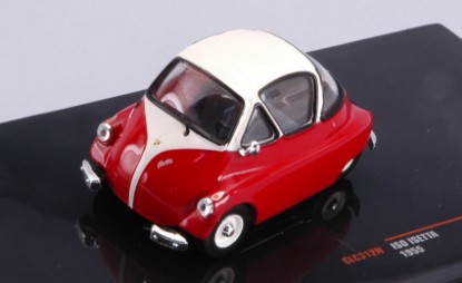 Immagine di ISO ISETTA 1955 RED/WHITE 1:43