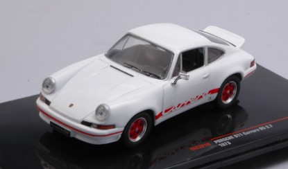 Immagine di PORSCHE 911 CARRERA RS 2.7 1973 WHITE-RED 1:43