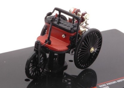 Immagine di MERCEDES PATENT MOTLR CAR 1886 BLACK/RED 1:43