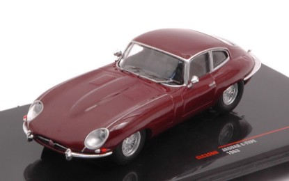 Immagine di JAGUAR E TYPE 1963 DARK RED 1:43