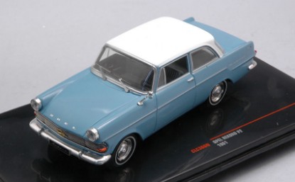 Immagine di OPEL REKORD P2 1961 WHITE/BLUE 1:43
