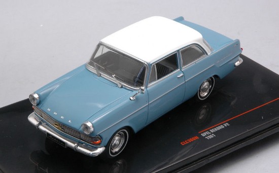 Immagine di OPEL REKORD P2 1961 WHITE/BLUE 1:43