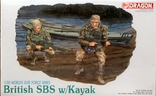 Immagine di BRITISH SBS W/KAYAK KIT 1:35