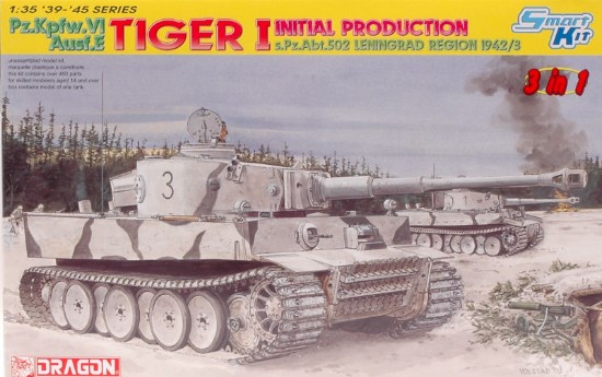 Immagine di TIGER I LENINGRAD 1943-43 KIT 1:35