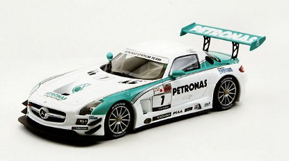 Immagine di MERCEDES SLS AMG GT3 N.1 SUPER TAIKYU 2012 TANIGUCHI-HAIRUMAN-ANG 1:43