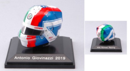 Immagine di CASCO ANTONIO GIOVINAZZI 2019 ALFA ROMEO F1 1:8