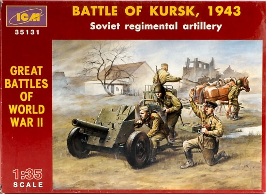 Immagine di BATTLE OF KURSK SOVIET FIGURE 1:35