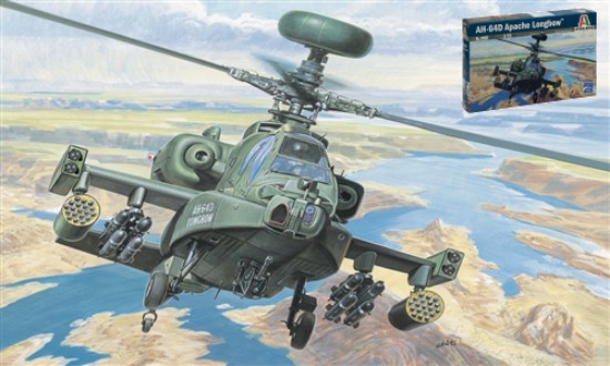 Immagine di ELICOTTERO AH-64 D APACHE KIT 1:72