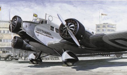 Immagine di JU 52 CIVILIAN AEREO KIT 1:72