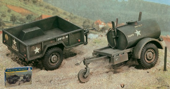 Immagine di GAL.S TANK TRAILER AND M101 KIT 1:35