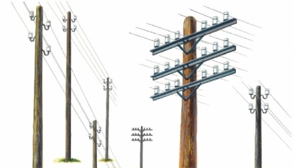 Immagine di TELEGRAPH POLES KIT 1:35
