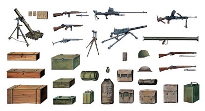 Immagine di ACCESSORI MILITARI  KIT 1:35