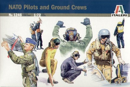 Immagine di NATO PILOTS AND GROUND CREW KIT 1:72