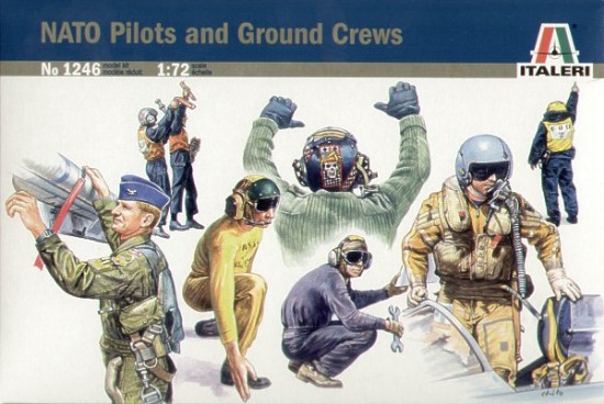 Immagine di NATO PILOTS AND GROUND CREW KIT 1:72